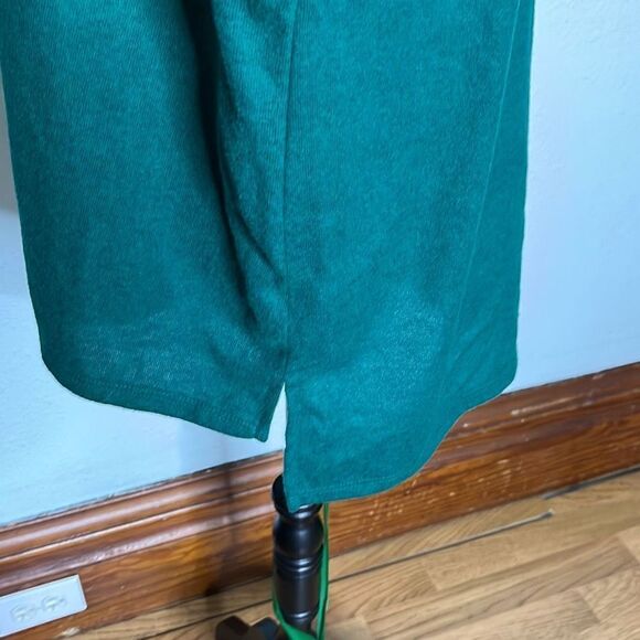 Style & Co Womens Knitted Sweater Adveturine Drop Shoulder Green Size 2X NWT - Picture 3 of 12